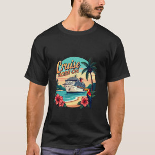 Camiseta Modo Cruzeiro em Férias de Viagem Tropical Praia S