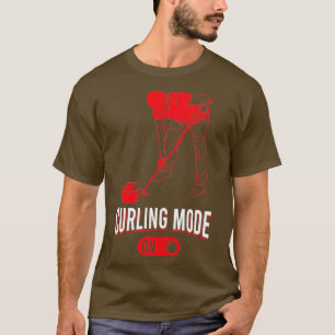 Camiseta Modo Curling No Estoque De Curva