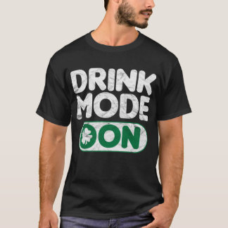 Camiseta Modo da bebida no dia de St Patrick