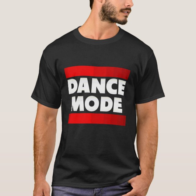 Camiseta Modo Dança, Celebrações, Dançando, Discoteca, Féri (Frente)