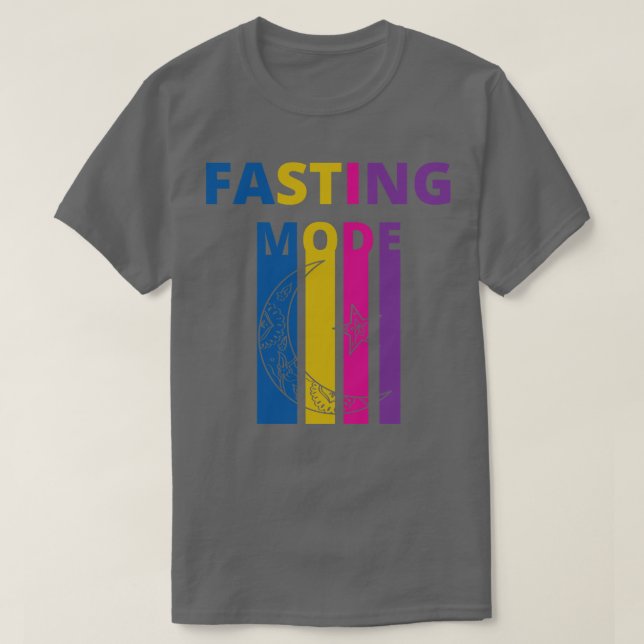 Camiseta Modo De Adição De Ramadão Bonito Na Oferta Islâmic (Frente do Design)