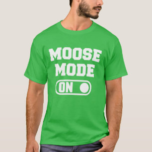 Camiseta modo de alce ativado