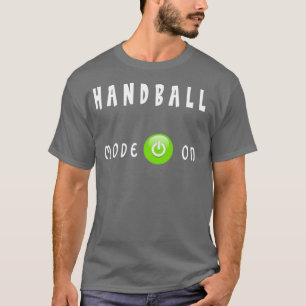 Camiseta Modo de Andebol Ativado 6