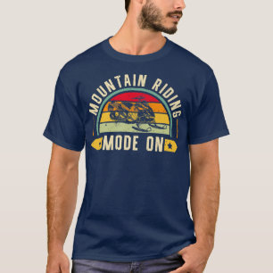 Camiseta Modo de Anel de Montanha Sled Montanhento Snowmobi