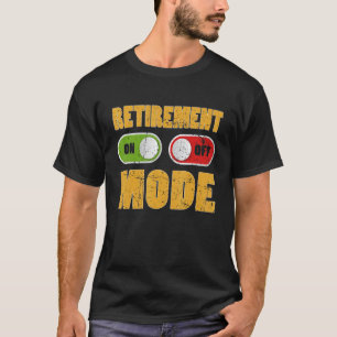 Camiseta Modo De Aposentação No Verão De Aposentação De Pen