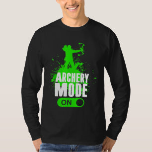 Camiseta Modo De Arranjo Em Carrinhos De Arco De Caça Legal