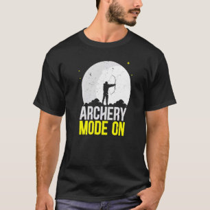 Camiseta Modo de Arranjo em Seta de Arco Fotografando Arque