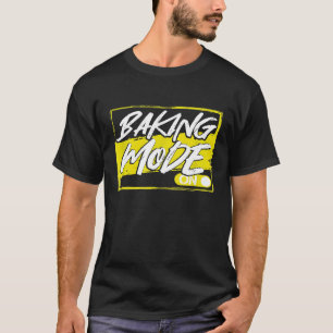 Camiseta Modo de Assar do Chefe de Padaria de Tortas Ativad