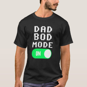 Camiseta Modo De Bacalhau pai No Dia de os pais Sarcasmo