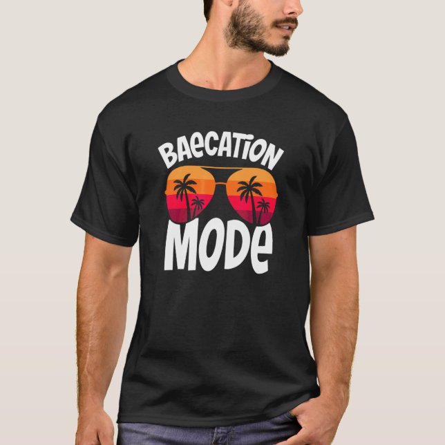 Camiseta Modo de Baecation Férias de Casais 2 (Frente)