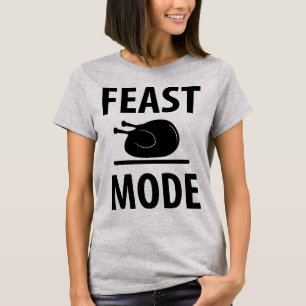 Camiseta Modo de Banquete do T-Shirt