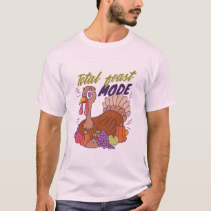CAMISETA MODO DE BANQUETE TOTAL TURQUIA PARA OBRIGAÇÃO