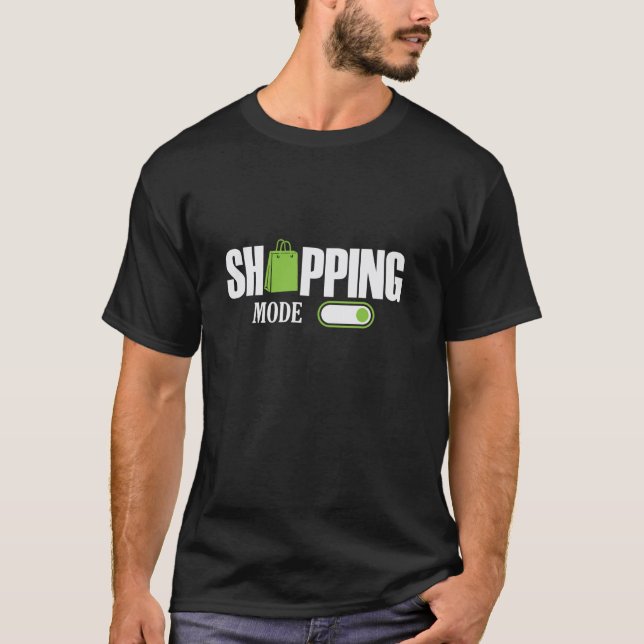 Camiseta Modo de Compras Ativado (Frente)