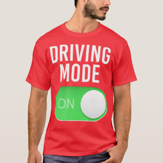 Camiseta Modo De Condução Com 16 Anos De Idade, Novo Condut