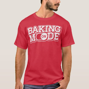 Camiseta Modo de cozedura ativo - Muffins Cupcakes de cooki