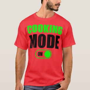 Camiseta Modo de cozinhar OnFunny Cozinhar On