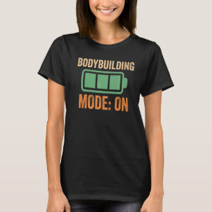Camiseta Modo de criação de código na bateria
