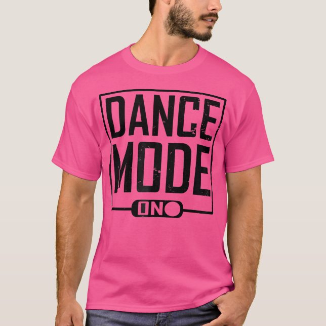 Camiseta Modo De Dança Na Onda Edm Design (Frente)