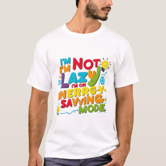 Camiseta Modo de economia de energia ativado