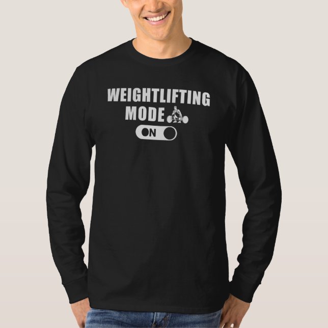 Camiseta Modo de elevação Hoodie Long Sleeve Sweater (Frente)