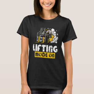 Camiseta Modo De Elevação No Dispositivo De Elevação Do Arm