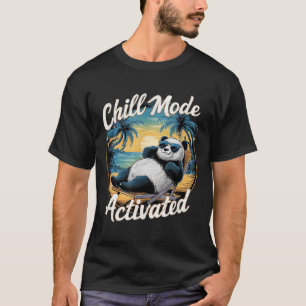 Camiseta Modo De Enchimento Ativado Engraçado Refrigeração