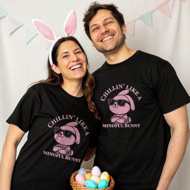 Camiseta Modo de Enchimento Bunny Vibes Relaxadas Tee (Criador carregado)