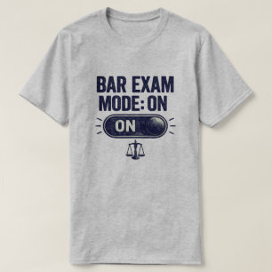 Camiseta Modo de Exame da Ordem Ativado Design Vintage para