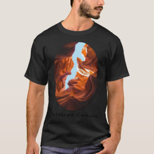Camiseta Modo de Exibição Natureza do Antelope Canyon