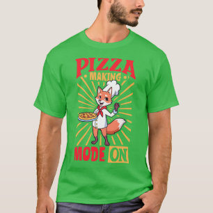 Camiseta Modo De Fazer De Pizza No Criador De Pizza De Hobb