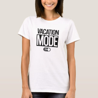 Camiseta Modo de Férias