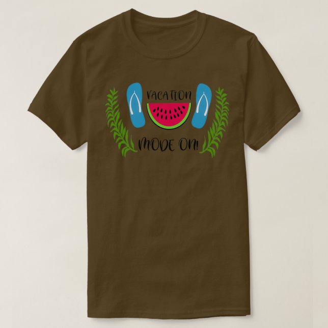 Camiseta Modo de férias ativado (Frente do Design)