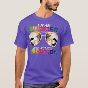 Camiseta Modo de Férias Ativado Amor de Verão