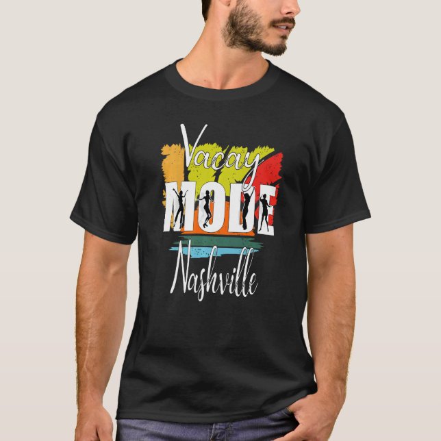 Camiseta Modo de Férias Nashville (Frente)