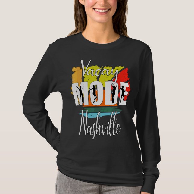 Camiseta Modo de Férias Nashville 1 (Frente)