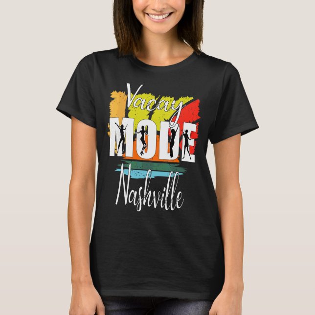 Camiseta Modo de Férias Nashville 1 (Frente)