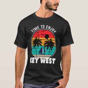 Camiseta Modo de Férias Tempo Para Desfrutar do Key West Re