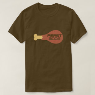 Camiseta Modo de Festa de Ação de Graças