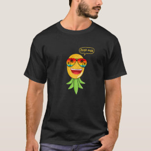 Camiseta Modo de festa invertido Ananás ananás