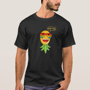 Camiseta Modo de festa invertido Ananás ananás