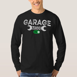 Camiseta Modo De Garagem No Reparador Mecânico Automático M