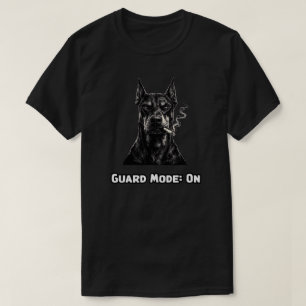 Camiseta Modo de Guarda Ativado Mentalidade Defensiva Forte