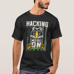 Camiseta Modo de Hacking Falcônico Ornitológico no Falcão d