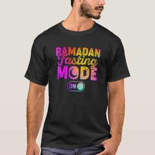 Camiseta Modo de jejum no Ramadan Karim Legal Colorido