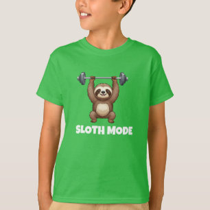 Camiseta Modo de Lã Bonito Cartoon Crianças Verde