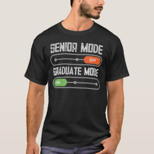 Camiseta Modo de mais velho: DESLIGADO - Modo Formando: LIG