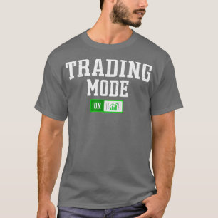 Camiseta Modo de Negociação de Ações no Dia do Operador Fun