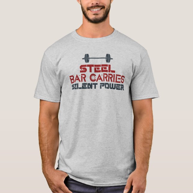 Camiseta Modo de Poder com Barra (Frente)