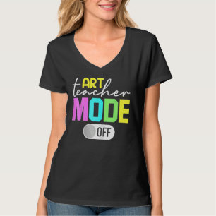 Camiseta Modo de Professor de Arte Desativado