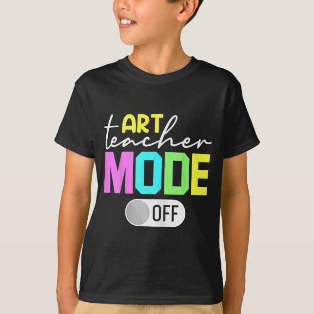 Camiseta Modo de professor desligado (Frente)